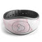 Mixtured Gray and Pink v9 Textured Marble - Decal Skin Wrap Kit for the Disney Magic Band