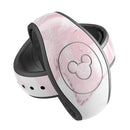 Mixtured Gray and Pink v9 Textured Marble - Decal Skin Wrap Kit for the Disney Magic Band
