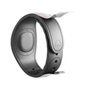 Mixtured Gray and Pink v9 Textured Marble - Decal Skin Wrap Kit for the Disney Magic Band