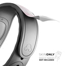 Mixtured Gray and Pink v9 Textured Marble - Decal Skin Wrap Kit for the Disney Magic Band