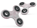 Mixtured Gray and Pink v9 Textured Marble Full-Body Fidget Spinner Skin-Kit