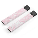 Mixtured Gray and Pink v9 Textured Marble - Premium Decal Protective Skin-Wrap Sticker compatible with the Juul Labs vaping device