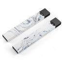 Mixtured Gray to Blue v9 Textured Marble - Premium Decal Protective Skin-Wrap Sticker compatible with the Juul Labs vaping device