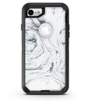 Mixtured Gray to Blue v9 Textured Marble - iPhone 7 or 8 OtterBox Case & Skin Kits