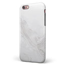 Mixtured Gray v10 Textured Marble iPhone 6/6s or 6/6s Plus 2-Piece Hybrid INK-Fuzed Case
