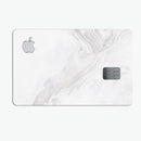 Mixtured Gray v10 Textured Marble - Premium Protective Decal Skin-Kit for the Apple Credit Card
