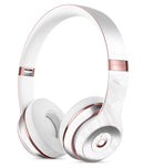 Mixtured Gray v10 Textured Marble Full-Body Skin Kit for the Beats by Dre Solo 3 Wireless Headphones