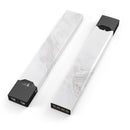 Mixtured Gray v10 Textured Marble - Premium Decal Protective Skin-Wrap Sticker compatible with the Juul Labs vaping device