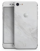 Mixtured Gray v10 Textured Marble - Skin-kit for the iPhone 8 or 8 Plus