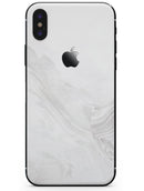 Mixtured Gray v10 Textured Marble - iPhone X Skin-Kit
