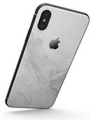 Mixtured Gray v10 Textured Marble - iPhone X Skin-Kit