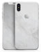 Mixtured Gray v10 Textured Marble - iPhone X Skin-Kit