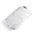 Mixtured Gray v11 Textured Marble iPhone 6/6s or 6/6s Plus 2-Piece Hybrid INK-Fuzed Case