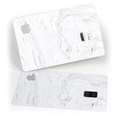 Mixtured Gray v11 Textured Marble - Premium Protective Decal Skin-Kit for the Apple Credit Card