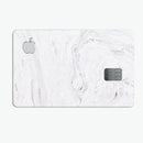 Mixtured Gray v11 Textured Marble - Premium Protective Decal Skin-Kit for the Apple Credit Card