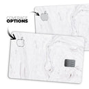 Mixtured Gray v11 Textured Marble - Premium Protective Decal Skin-Kit for the Apple Credit Card