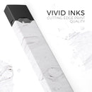 Mixtured Gray v11 Textured Marble - Premium Decal Protective Skin-Wrap Sticker compatible with the Juul Labs vaping device