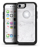 Mixtured Gray v11 Textured Marble - iPhone 7 or 7 Plus Commuter Case Skin Kit