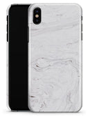 Mixtured Gray v11 Textured Marble - iPhone X Clipit Case