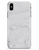 Mixtured Gray v11 Textured Marble - iPhone X Clipit Case