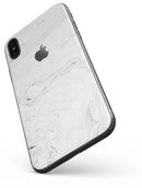Mixtured Gray v11 Textured Marble - iPhone X Skin-Kit