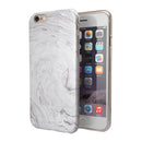 Mixtured Gray v12 Textured Marble iPhone 6/6s or 6/6s Plus 2-Piece Hybrid INK-Fuzed Case