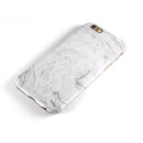 Mixtured Gray v12 Textured Marble iPhone 6/6s or 6/6s Plus 2-Piece Hybrid INK-Fuzed Case