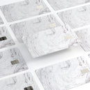 Mixtured Gray v12 Textured Marble - Premium Protective Decal Skin-Kit for the Apple Credit Card