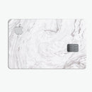 Mixtured Gray v12 Textured Marble - Premium Protective Decal Skin-Kit for the Apple Credit Card
