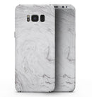 Mixtured Gray v12 Textured Marble - Samsung Galaxy S8 Full-Body Skin Kit