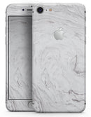 Mixtured Gray v12 Textured Marble - Skin-kit for the iPhone 8 or 8 Plus