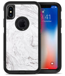 Mixtured Gray v12 Textured Marble - iPhone X OtterBox Case & Skin Kits