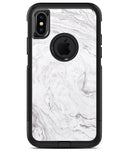 Mixtured Gray v12 Textured Marble - iPhone X OtterBox Case & Skin Kits