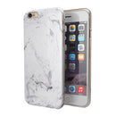 Mixtured Gray v13 Textured Marble iPhone 6/6s or 6/6s Plus 2-Piece Hybrid INK-Fuzed Case