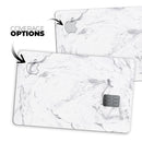 Mixtured Gray v13 Textured Marble - Premium Protective Decal Skin-Kit for the Apple Credit Card