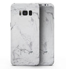 Mixtured Gray v13 Textured Marble - Samsung Galaxy S8 Full-Body Skin Kit
