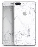 Mixtured Gray v13 Textured Marble - Skin-kit for the iPhone 8 or 8 Plus