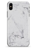Mixtured Gray v13 Textured Marble - iPhone X Clipit Case