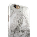 Mixtured Gray v3 Textured Marble iPhone 6/6s or 6/6s Plus 2-Piece Hybrid INK-Fuzed Case