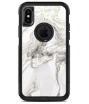 Mixtured Gray v3 Textured Marble - iPhone X OtterBox Case & Skin Kits