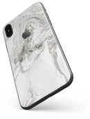 Mixtured Gray v3 Textured Marble - iPhone X Skin-Kit