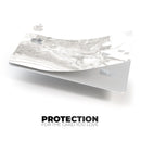 Mixtured Gray v4 Textured Marble - Premium Protective Decal Skin-Kit for the Apple Credit Card