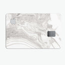 Mixtured Gray v4 Textured Marble - Premium Protective Decal Skin-Kit for the Apple Credit Card