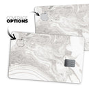 Mixtured Gray v4 Textured Marble - Premium Protective Decal Skin-Kit for the Apple Credit Card