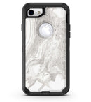 Mixtured Gray v4 Textured Marble - iPhone 7 or 8 OtterBox Case & Skin Kits
