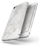 Mixtured Gray v4 Textured Marble - Skin-kit for the iPhone 8 or 8 Plus