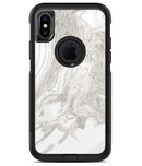 Mixtured Gray v4 Textured Marble - iPhone X OtterBox Case & Skin Kits