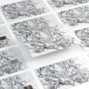 Mixtured Gray v5 Textured Marble - Premium Protective Decal Skin-Kit for the Apple Credit Card