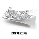 Mixtured Gray v5 Textured Marble - Premium Protective Decal Skin-Kit for the Apple Credit Card