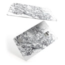 Mixtured Gray v5 Textured Marble - Premium Protective Decal Skin-Kit for the Apple Credit Card